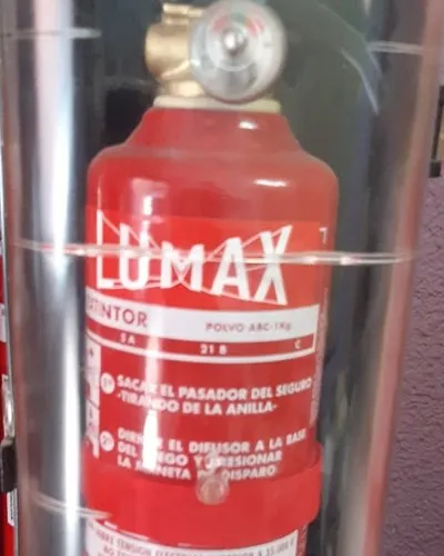 Extintores Madrid | Extintor Lumax de polvo de 6 kg Extintor Lumax de polvo de 6 kg